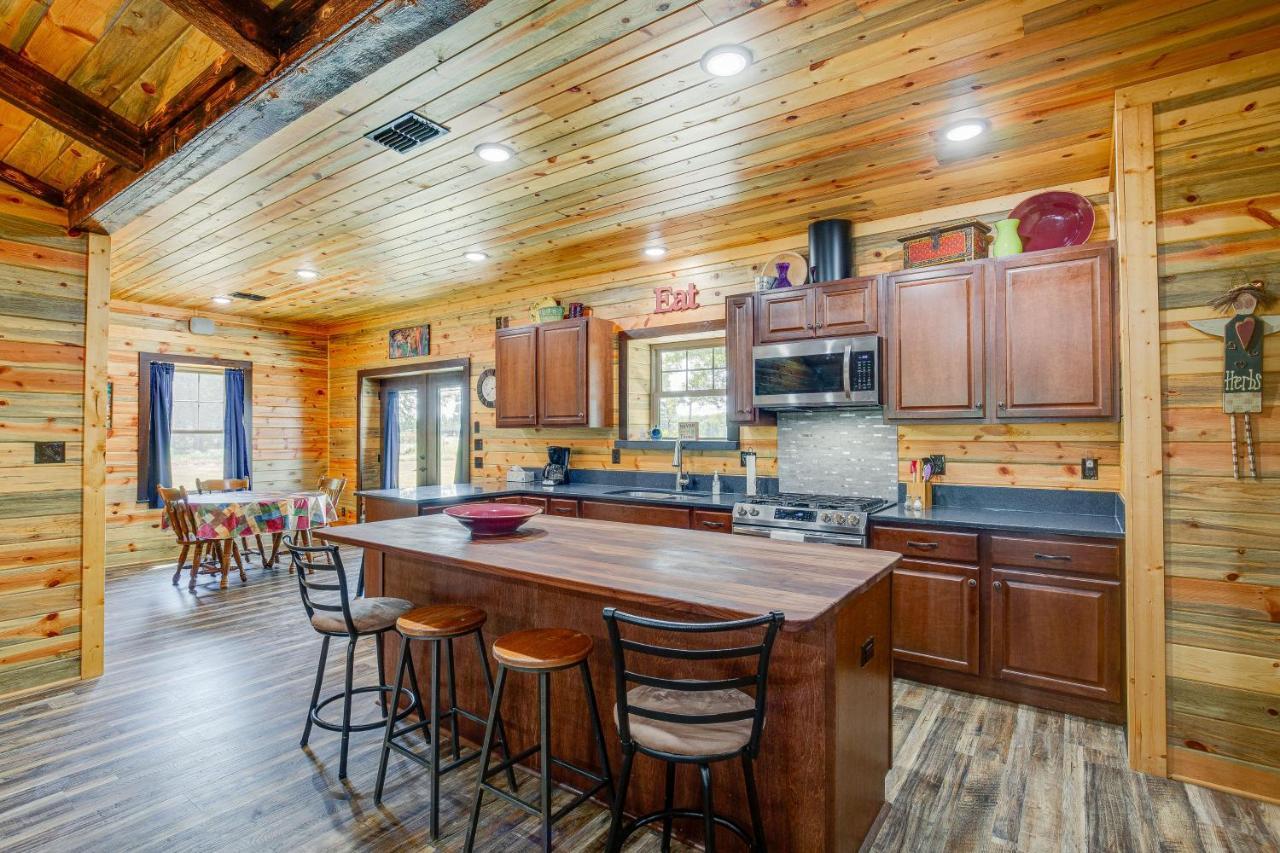 Dog-Friendly Countryside Texas Cabin With Fire Pit Villa Quitman Dış mekan fotoğraf