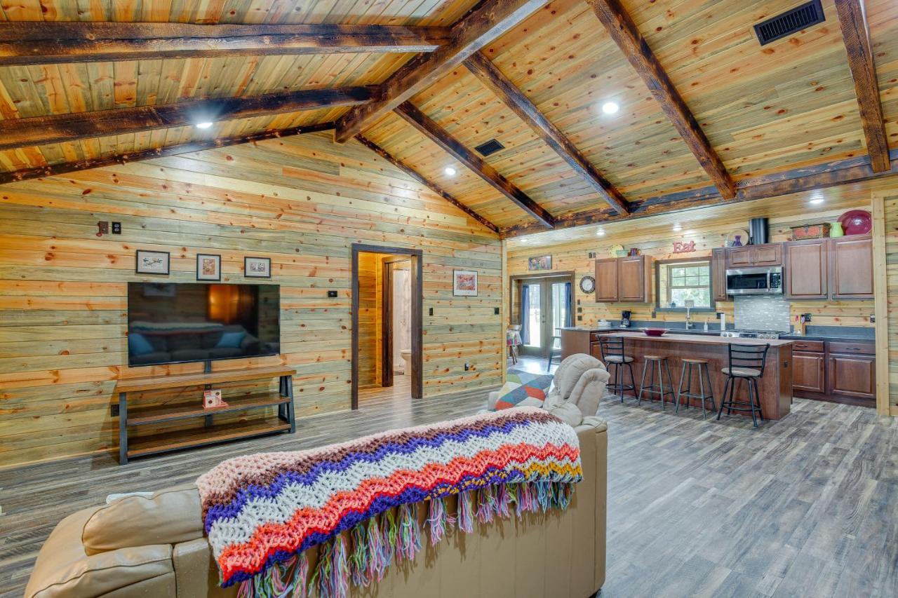 Dog-Friendly Countryside Texas Cabin With Fire Pit Villa Quitman Dış mekan fotoğraf